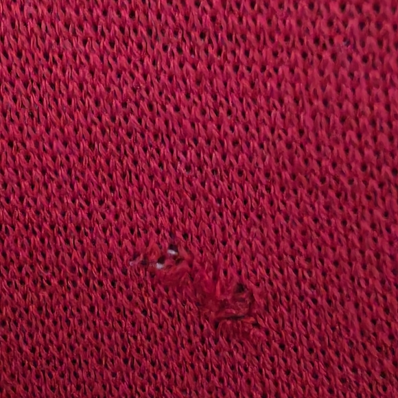 ST. JOHN COLLECTION  Women's Knit Tikka Red/Zinnia Pink Print Dress Sz. 8 - Picture 5 of 6